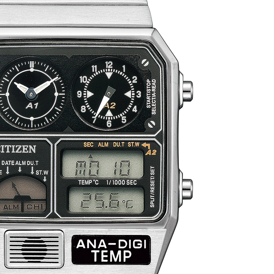 シチズン CITIZEN アナデジテンプ ANA DIGI TEMPヴィンテージ - 時計