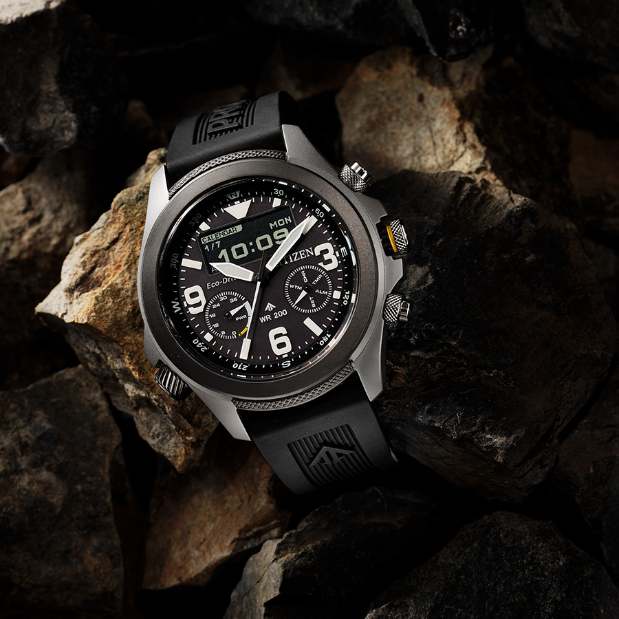 ジャンク品 CITIZEN エコドライブ プロマスター ランド 腕時計 シチズン プロマスター ランド エコドライブ 35周年記念 限定