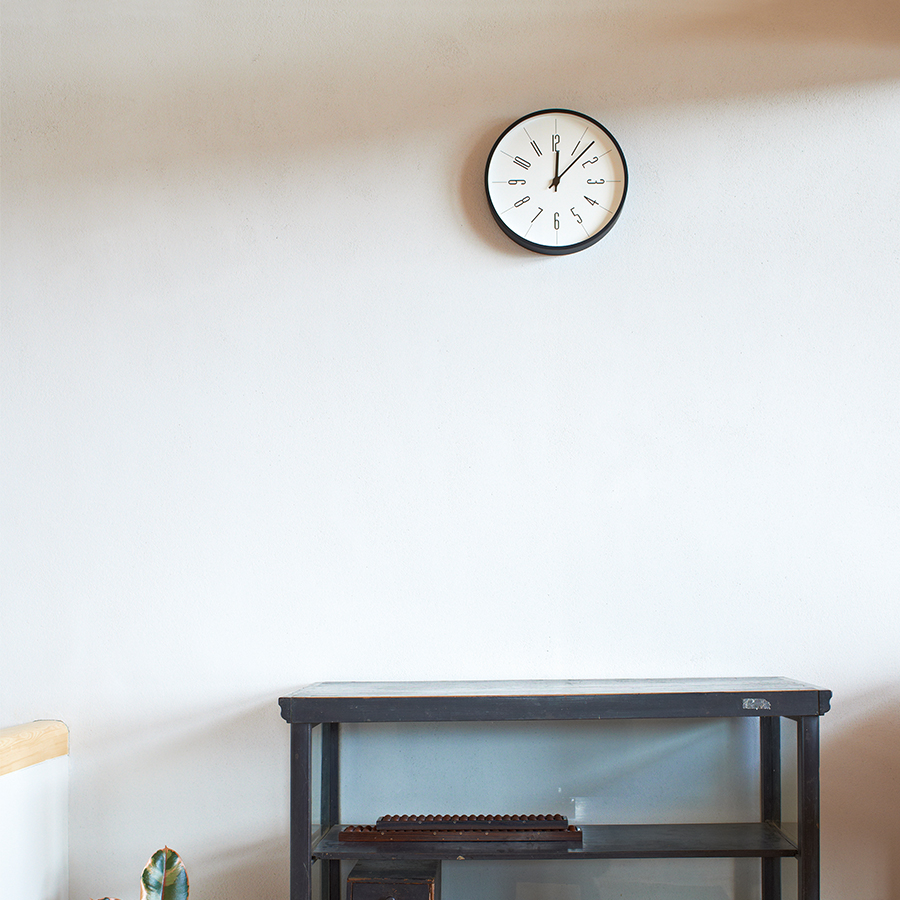 レムノス 掛け時計 電波 アナログ 時計台の時計 アラビックLemnos Lemnos レムノス 掛け時計 電波時計 30cm アナログ 時計台の時計 秒針