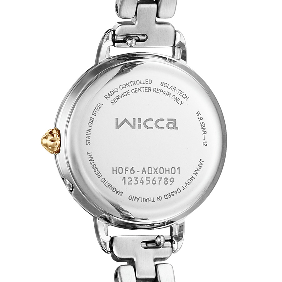 【新品】シチズン CITIZEN wicca 腕時計 レディース KL0-537-21 ソーラーテック電波（H0F6-04M） ホワイトシェルxシルバー アナログ表示 wicca（ウィッカ） シチズン カフェタイム KL0-537-21 レディース