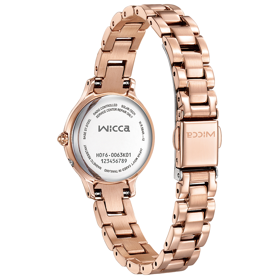 wicca シチズン ウィッカ KS1-961-11 レディース 腕時計 ソーラー 電波