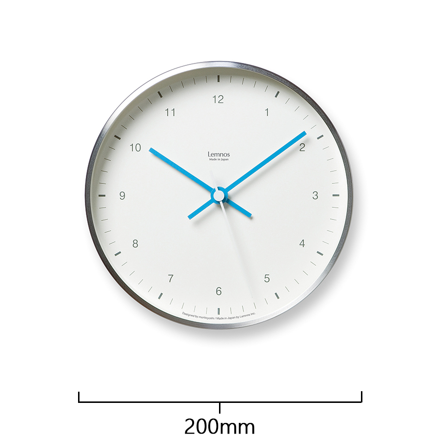 Lemnos（レムノス） タカタレムノス 掛け時計 カーサ ミズイロ 電波