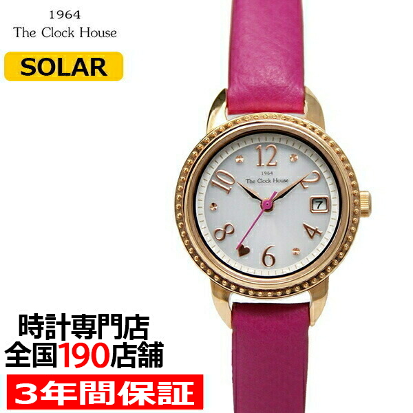 THE CLOCK HOUSE（ザ・クロックハウス） 腕時計 レディース ソーラー