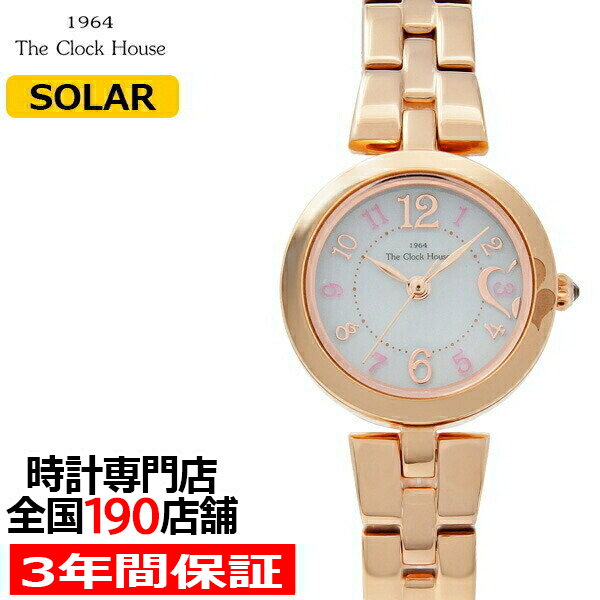 THE CLOCK HOUSE（ザ・クロックハウス） 腕時計 レディース ソーラー