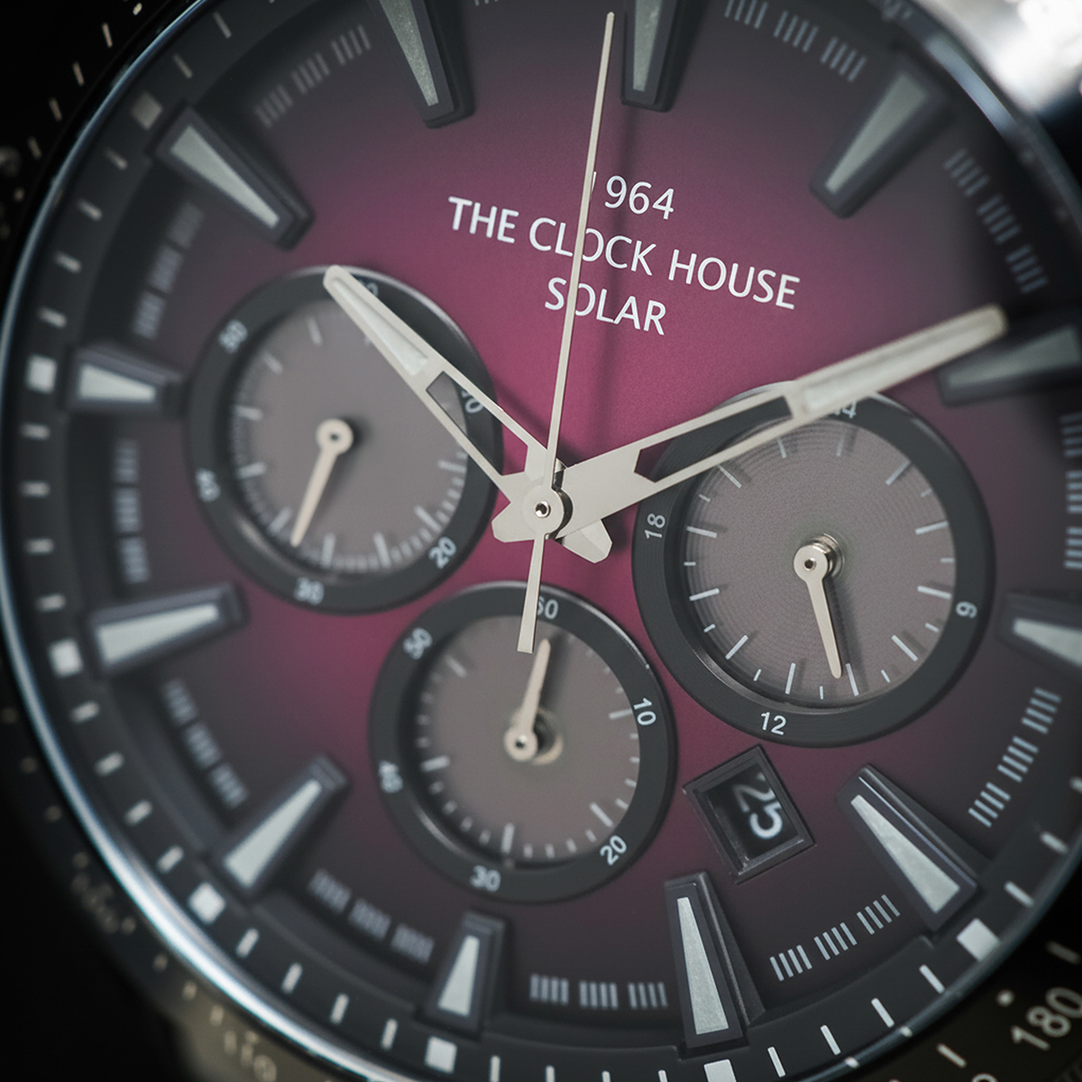 THE CLOCK HOUSE（ザ・クロックハウス） ソーラー クロノグラフ 2025