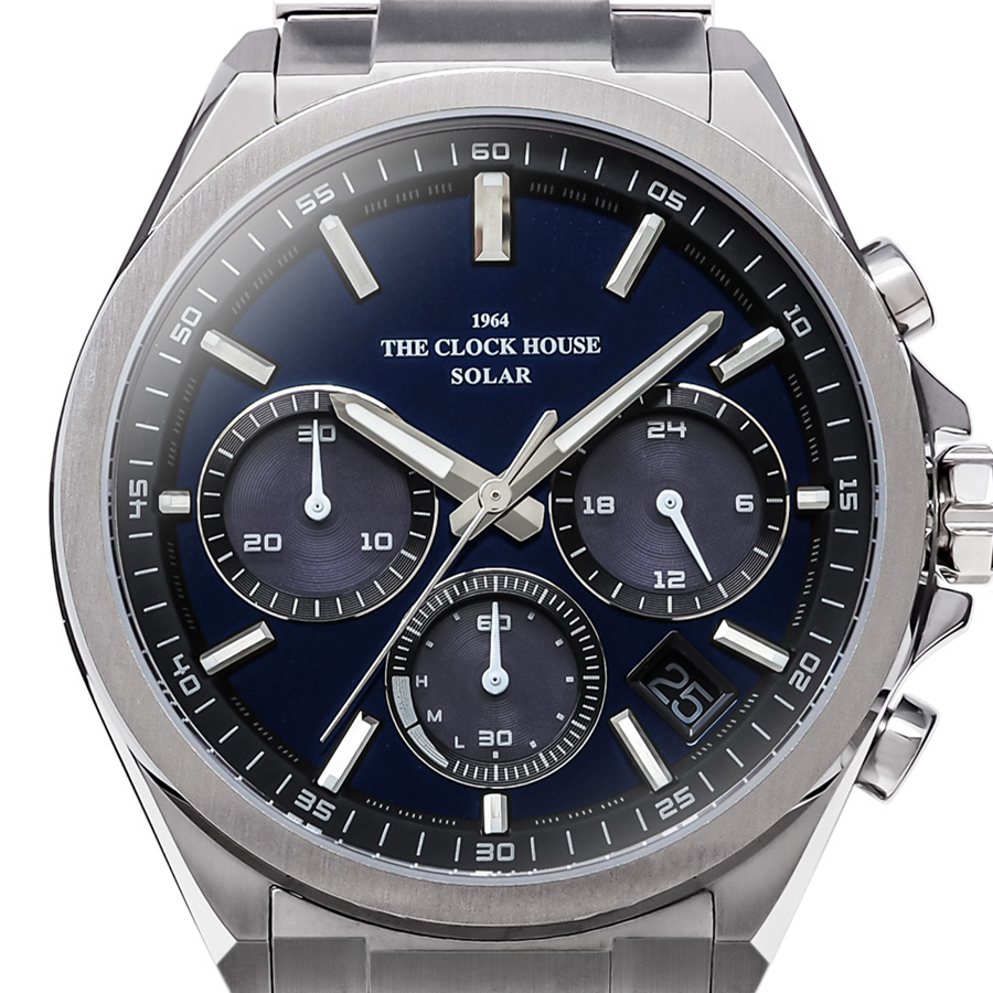 THE CLOCK HOUSE（ザ・クロックハウス） エッジ ソーラー クロノグラフ
