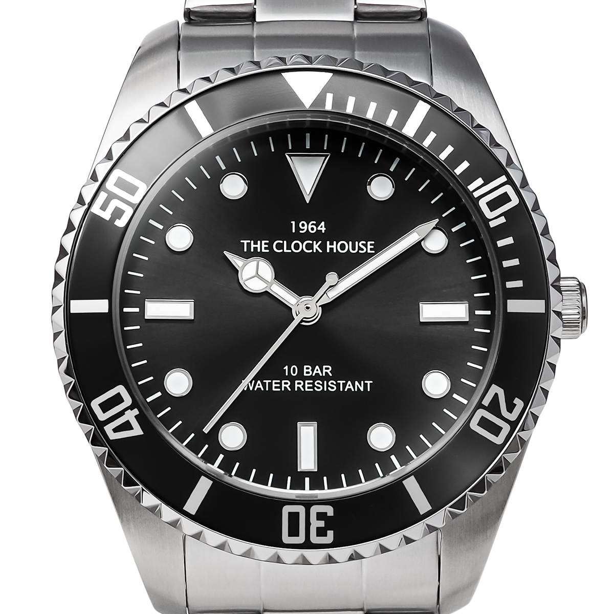 THE CLOCK HOUSE（ザ・クロックハウス） ダイバーズデザイン ブラック