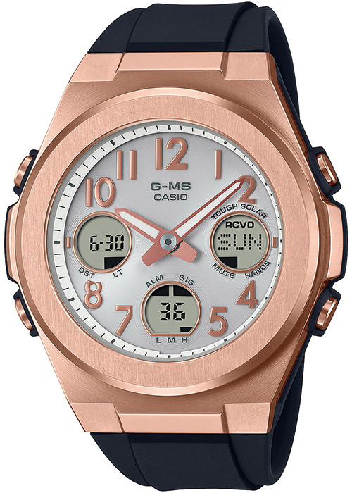 BABY-G ベビージー G-MS ジーミズ MSG-W610G-1AJF レディース 腕時計 電波 ソーラー アナデジ アラビック数字 ゴールド  ブラック 国内正規品