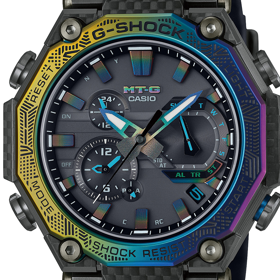 G-SHOCK MT-G 夜景 レインボー MTG-B2000YR-1AJR メンズ 腕時計 電波