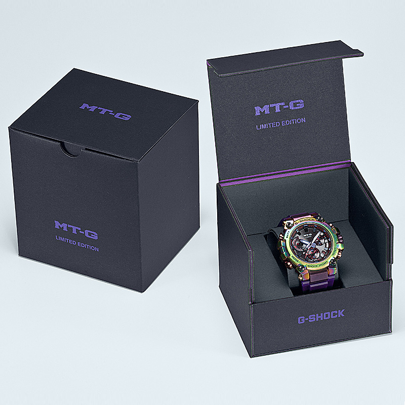 G-SHOCK MT-G オーロラオーバル MTG-B3000PRB-1AJR メンズ 腕時計 電波ソーラー Bluetooth アナログ 国内正規品 カシオ｜theclockhouse｜08