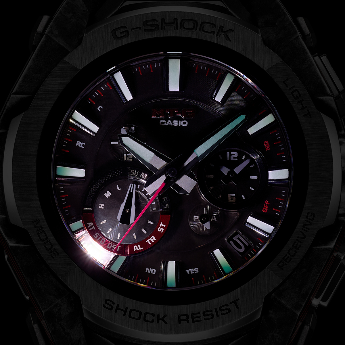 5月15日発売 G-SHOCK MT-G MTG-B4000シリーズ MTG-B4000B-1AJF メンズ 腕時計 電波ソーラー Bluetooth アナログ ブラックIP 日本製 国内正規品 カシオの画像