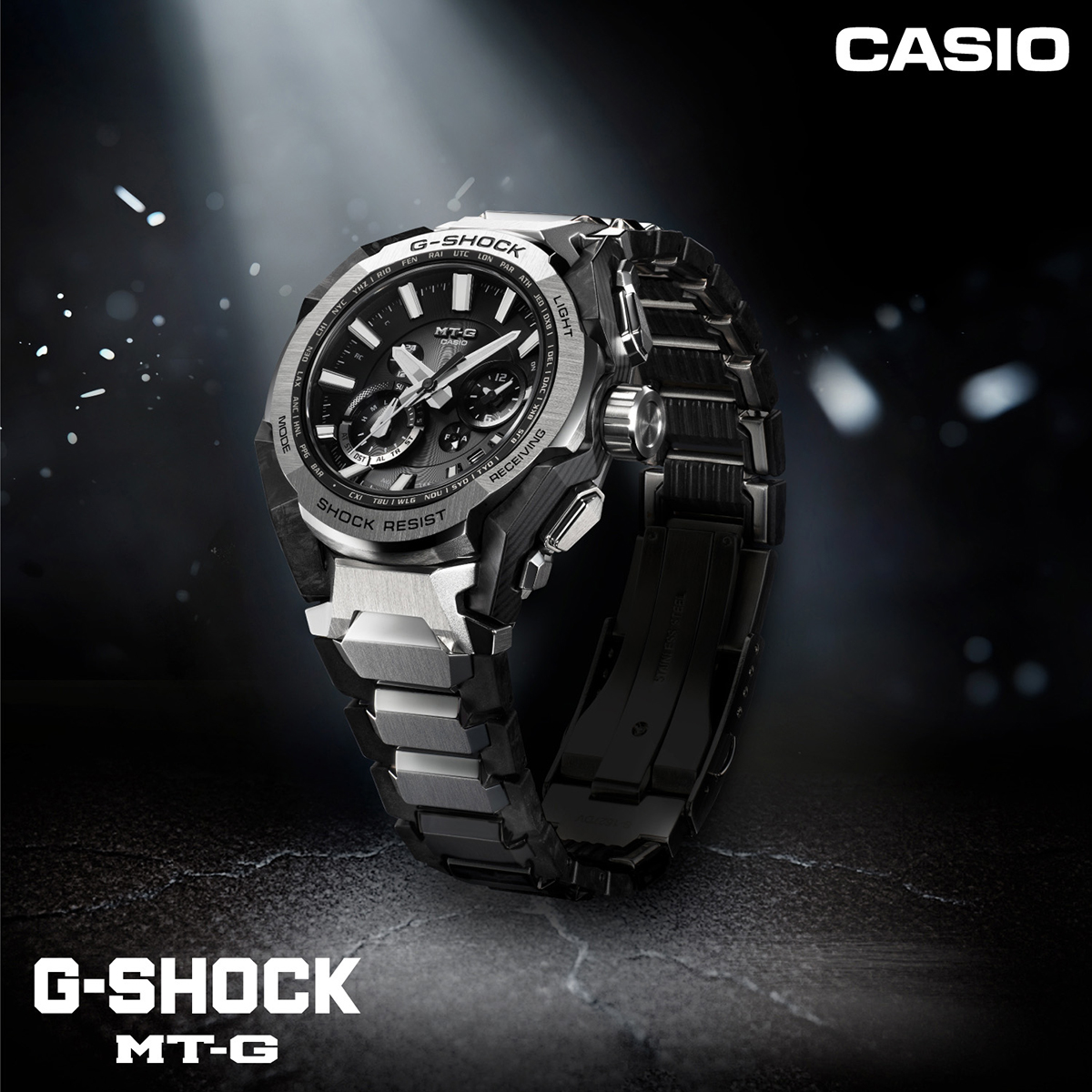 MT-G 1月10日発売 G-SHOCK B4000シリーズ MTG-B4000D-1AJF メンズ