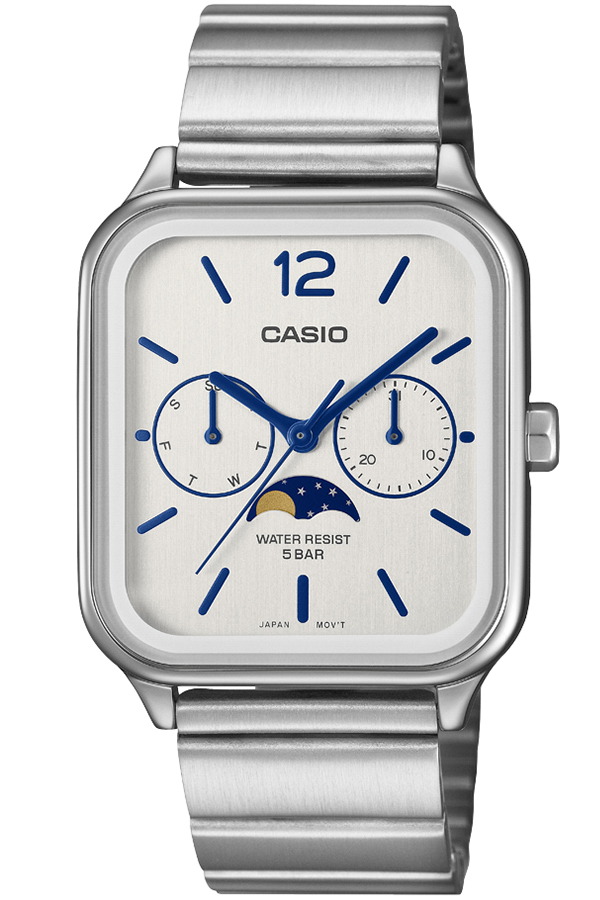 スタンダード（CASIO） カシオ コレクション 角型 ムーンフェイズ MTP