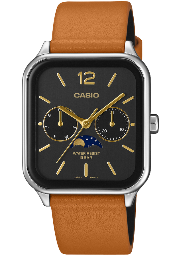 スタンダード（CASIO） カシオ コレクション 角型 ムーンフェイズ MTP