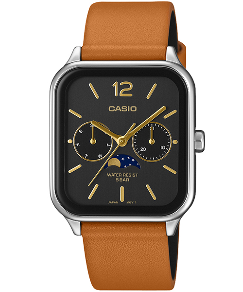 スタンダード（CASIO） カシオ コレクション 角型 ムーンフェイズ MTP