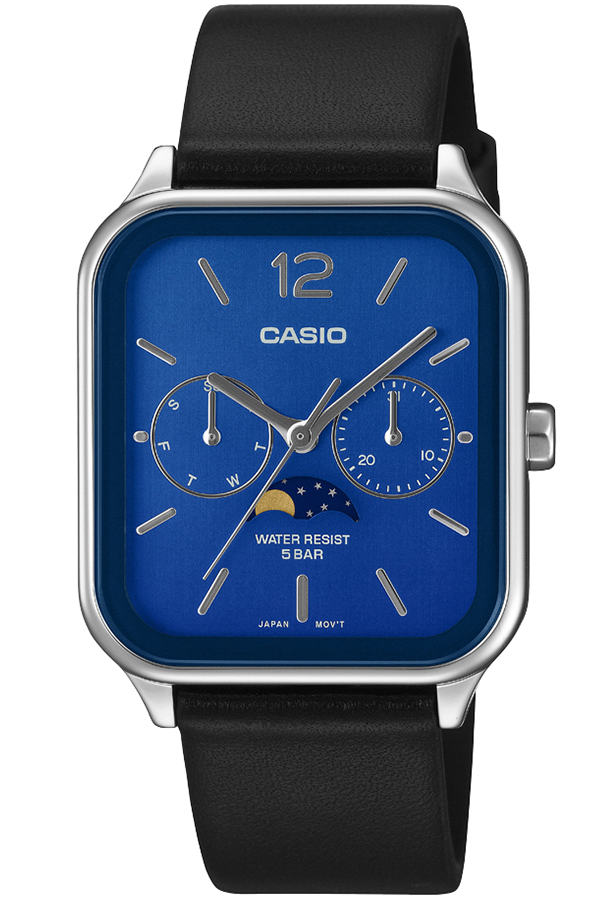 スタンダード（CASIO） カシオ コレクション 角型 ムーンフェイズ MTP