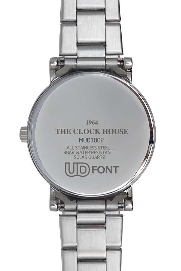 ザ・クロックハウス UD ユーディー 36mm MUD1002-BK1A メンズ レディース 腕時計 ソーラー 3針 ブラックダイヤル | THE CLOCK HOUSE | 06