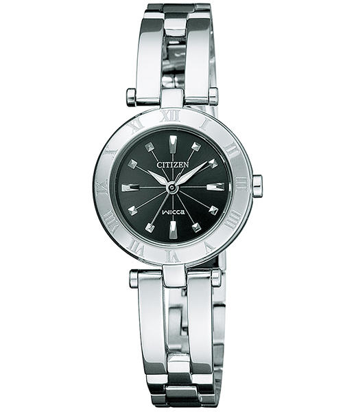 wicca（ウィッカ） シチズン ソーラー ハーフバングル NA15-1572C