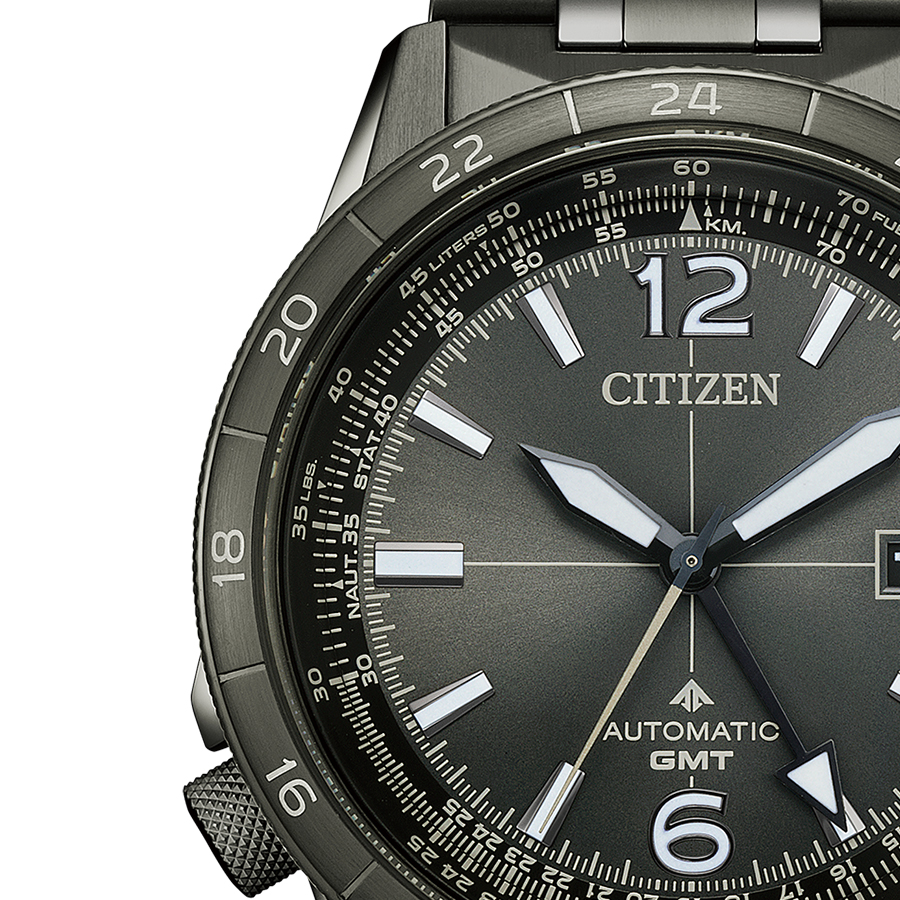 ❬新製品1/25発売 未使用❭シチズン メカニカルGMT NB6045-51H NB6045-51H: CITIZEN | シチズンウオッチ オフィシャルサイト