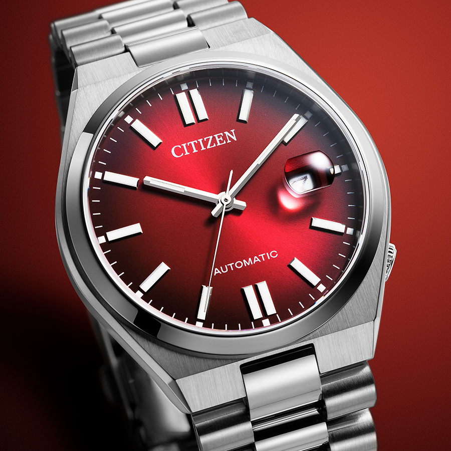 【電波ソーラー】CITIZEN XC シチズンクロスシー赤文字盤【動作確認済】 CITIZEN Xc シチズン クロスシー トノー 赤文字盤 レッド