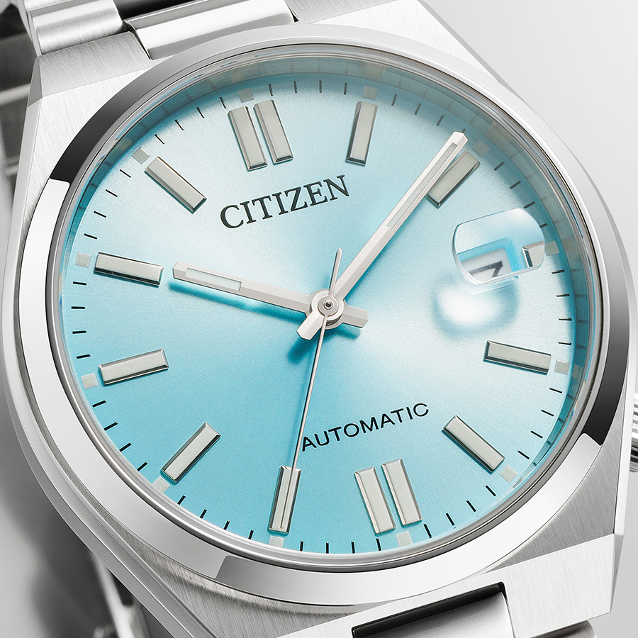 CITIZEN tuyosa(ツヨサ)自動巻き 腕時計 アイスブルー シチズン 自動巻き腕時計 TSUYOSA Collection つよさ ステンレス