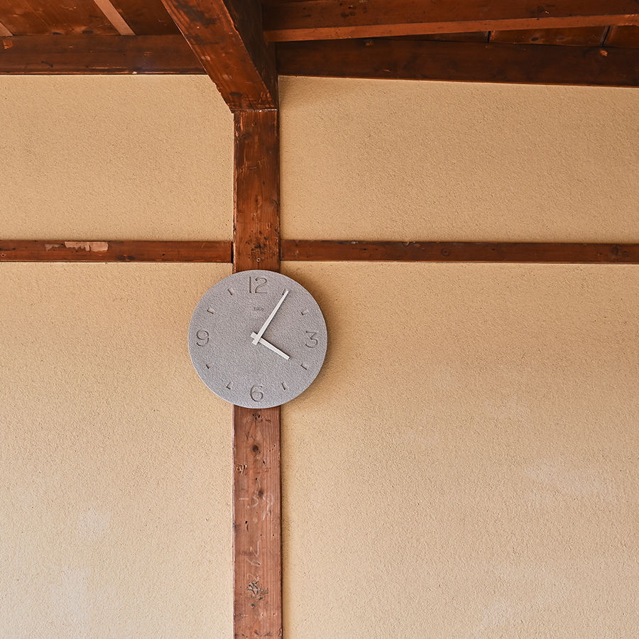 Lemnos（レムノス） タカタレムノス 掛け時計 カーサ 珪藻土の時計