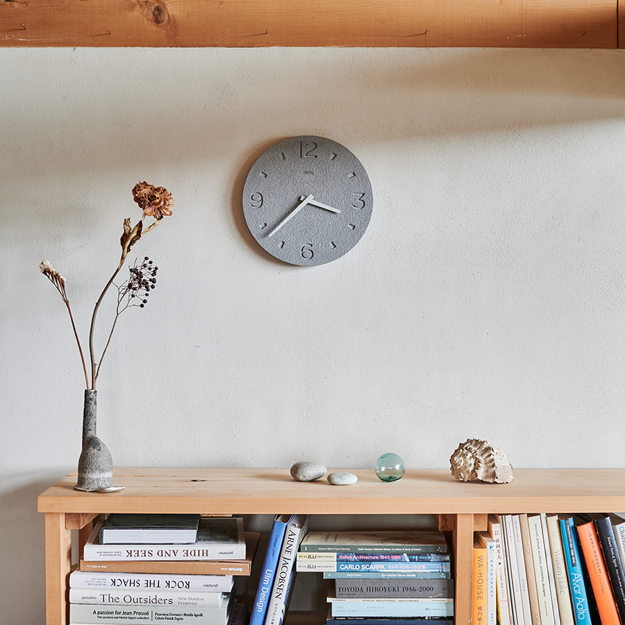 Lemnos（レムノス） タカタレムノス 掛け時計 カーサ 珪藻土の時計