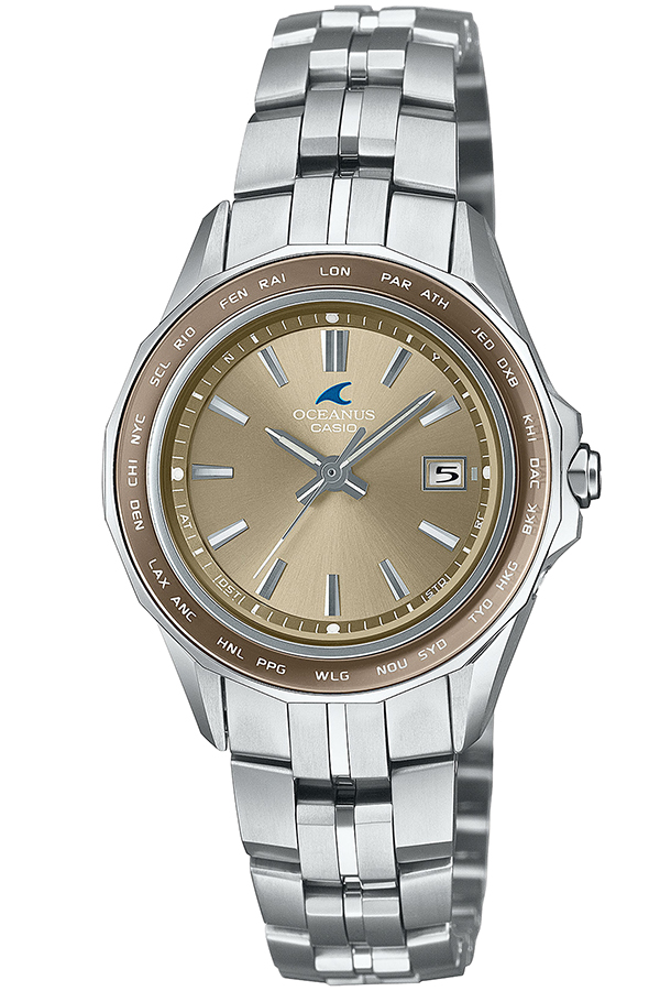 OCEANUS マンタ　レディースソーラー電波時計 OCEANUS オシアナス マンタ 電波ソーラー 腕時計 レディース OCW