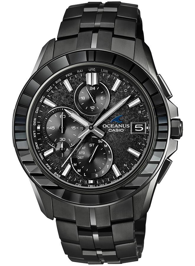 OCEANUS 11月14日発売 オシアナス マンタ S7000 限定モデル 江戸切子