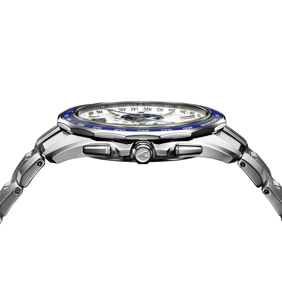 オシアナス Manta マンタ S7000シリーズ OCW-S7000D-7AJF メンズ 腕時計 電波ソーラー Bluetooth クロノグラフ チタン 日本製 国内正規品の画像