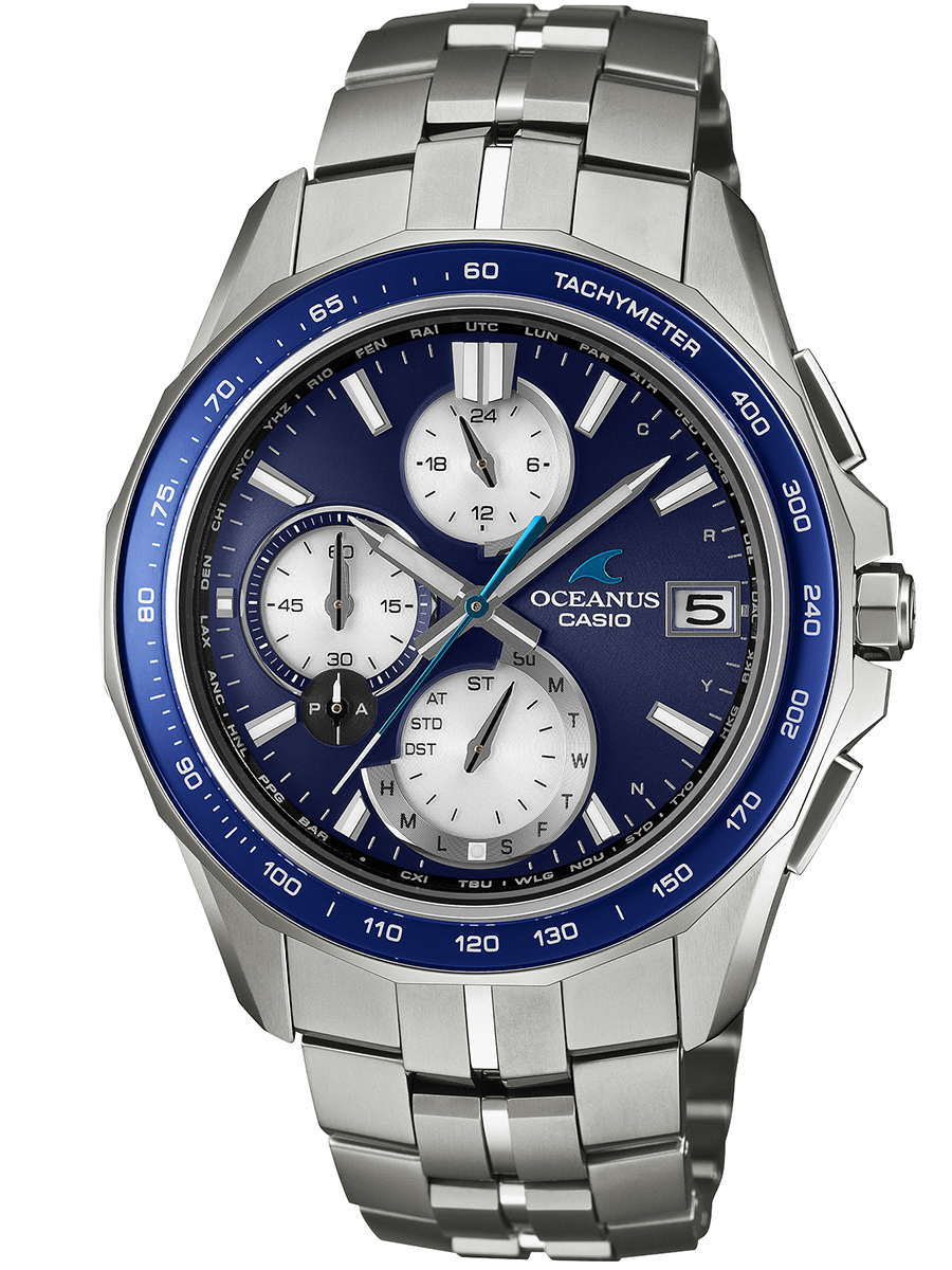 OCEANUS オシアナス マンタ S7000 ブルー OCW-S7000F-2AJF メンズ 