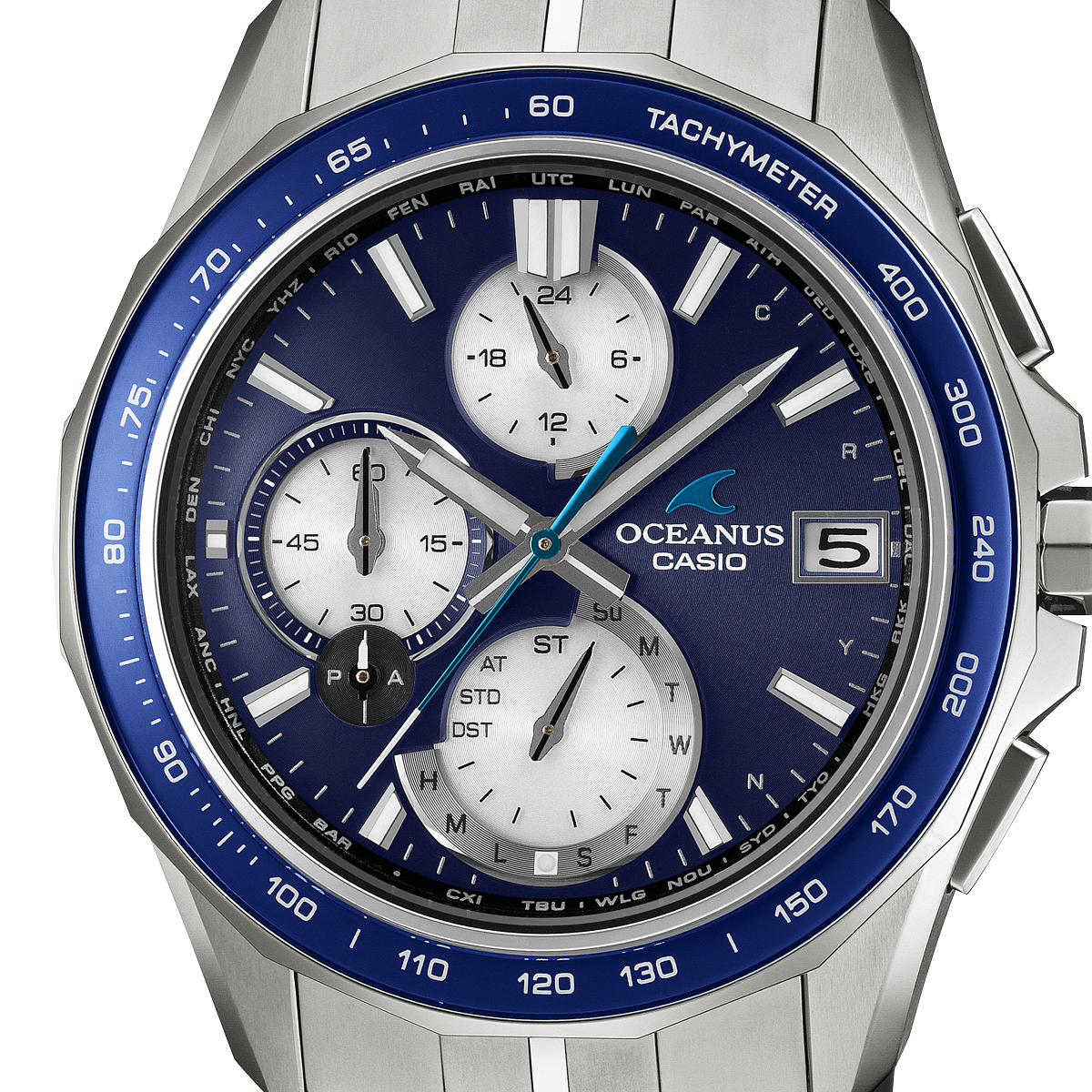 OCEANUS オシアナス マンタ S7000 ブルー OCW-S7000F-2AJF メンズ