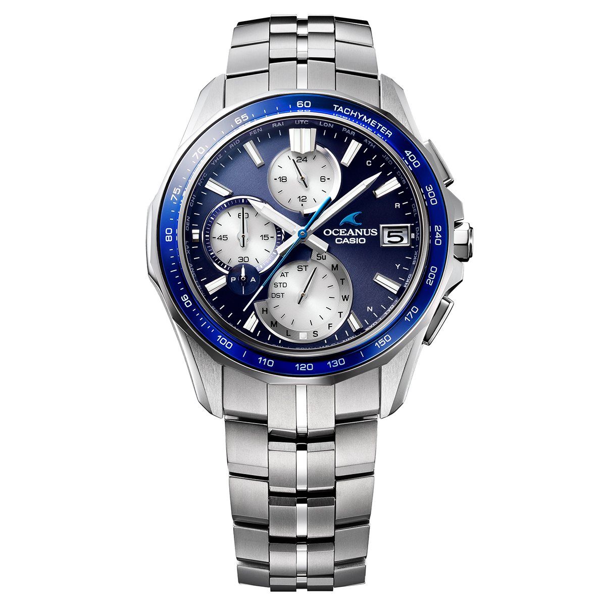 OCEANUS オシアナス マンタ S7000 ブルー OCW-S7000F-2AJF メンズ