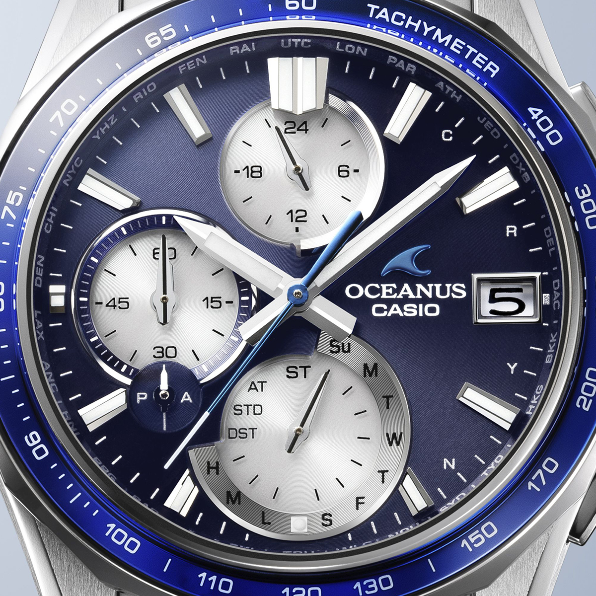 OCEANUS オシアナス マンタ S7000 ブルー OCW-S7000F-2AJF メンズ
