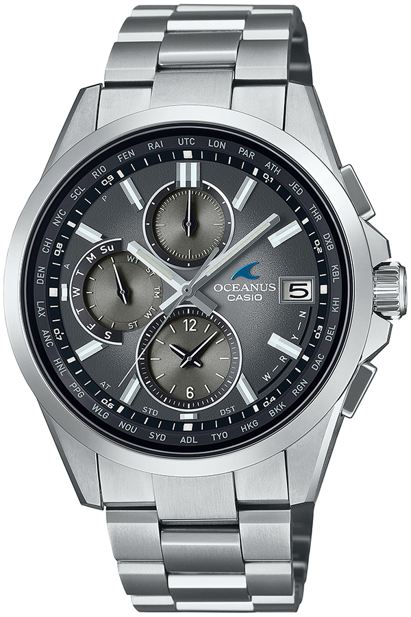 OCEANUS OCW-T2600-1AJF ステンレススチール オシアナス OCEANUS （豪華おまけ有） オシアナス 電波ソーラー 腕時計