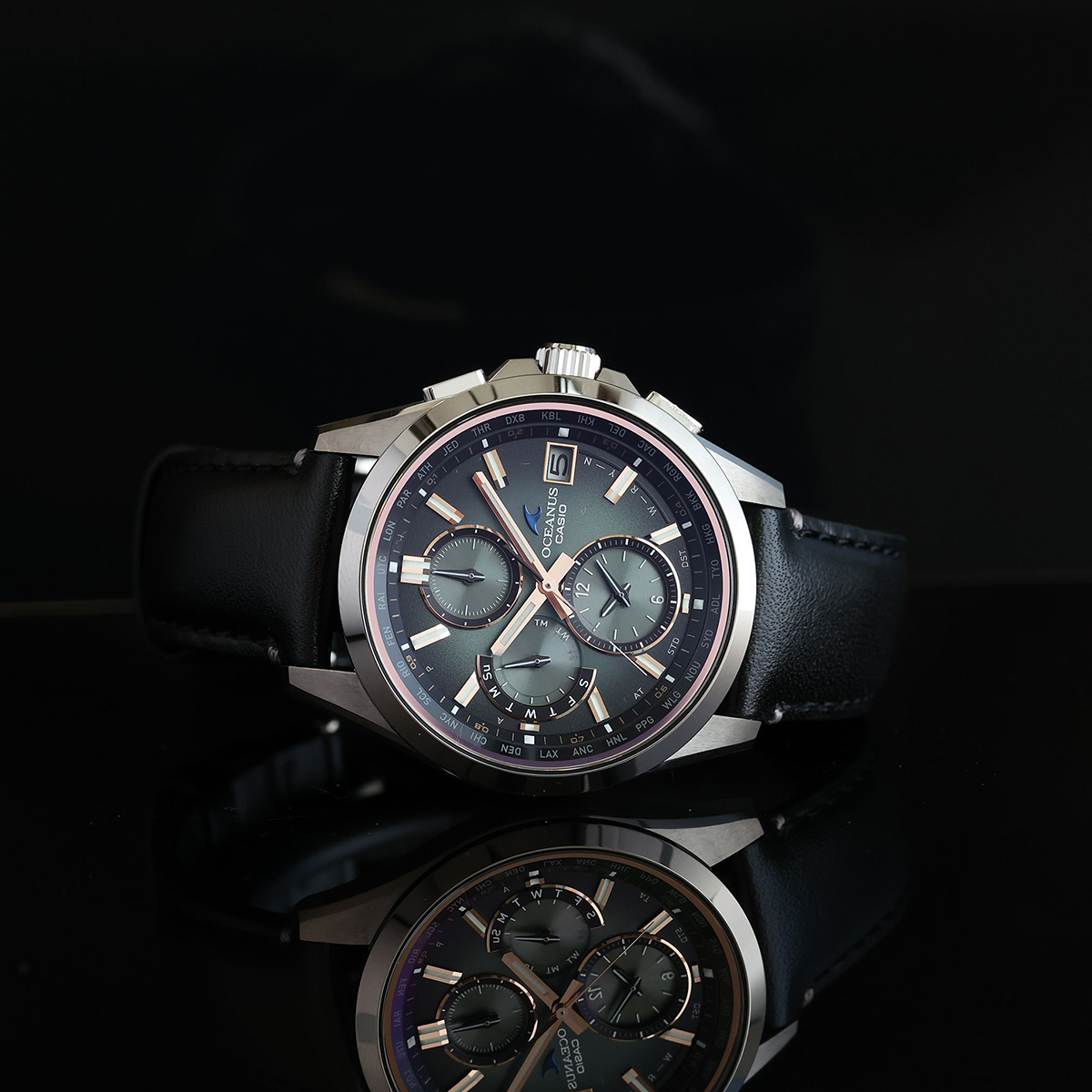 OCEANUS 8月7日発売 オシアナス クラシックライン 栃木レザー 限定
