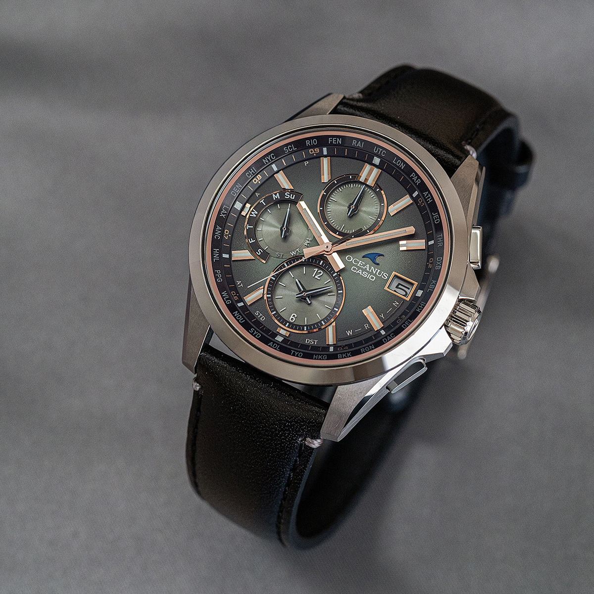 OCEANUS 8月7日発売 オシアナス クラシックライン 栃木レザー 限定