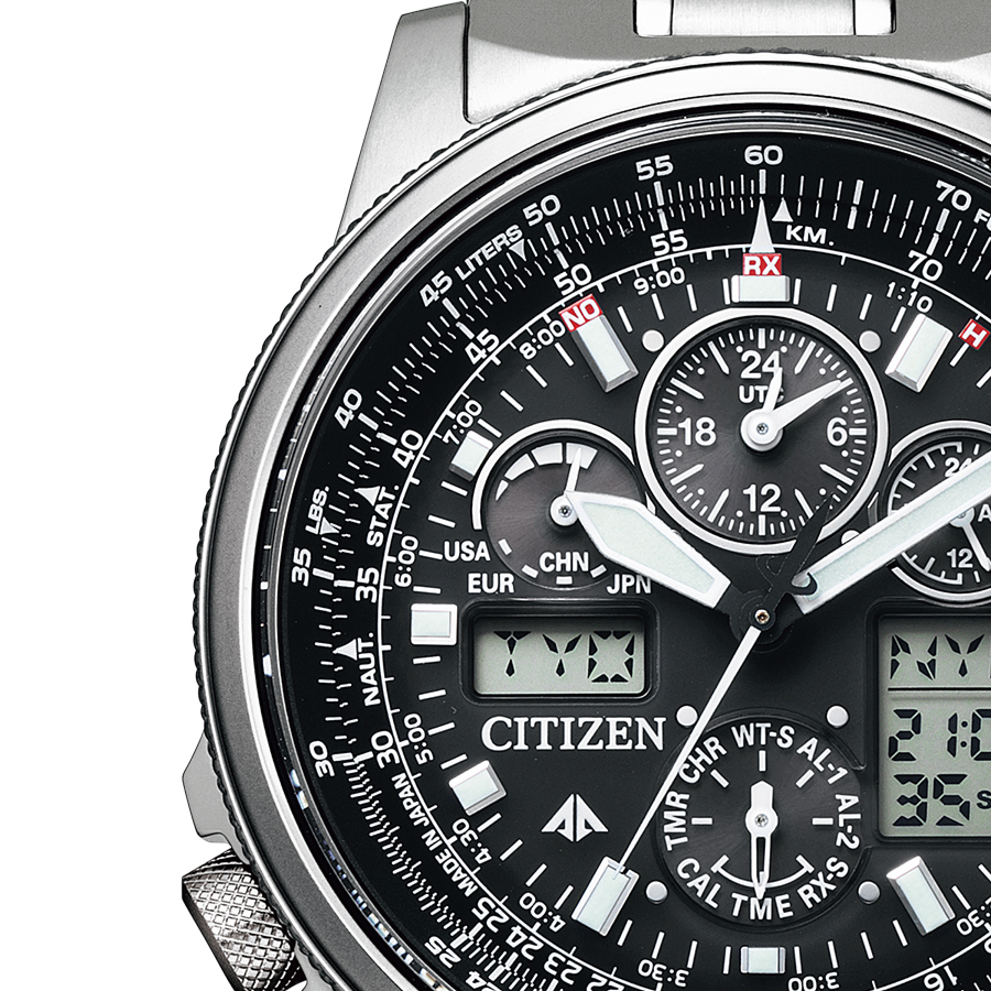 PROMASTER シチズン プロマスター スカイシリーズ アナデジ パイロット