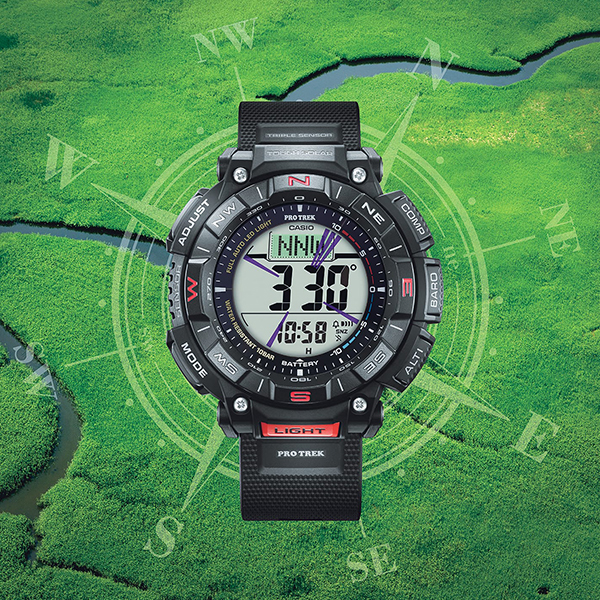 【極美品】カシオ プロトレック PROTREKソーラー PRG-340-1JF PRG-340-1JF | CASIO