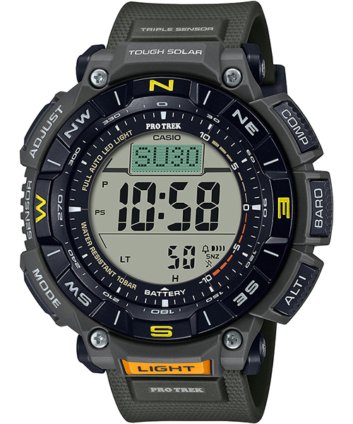 豪華で新しい PRO TREK プロトレック PRG-340シリーズ PRG-340-3JF メンズ 時計