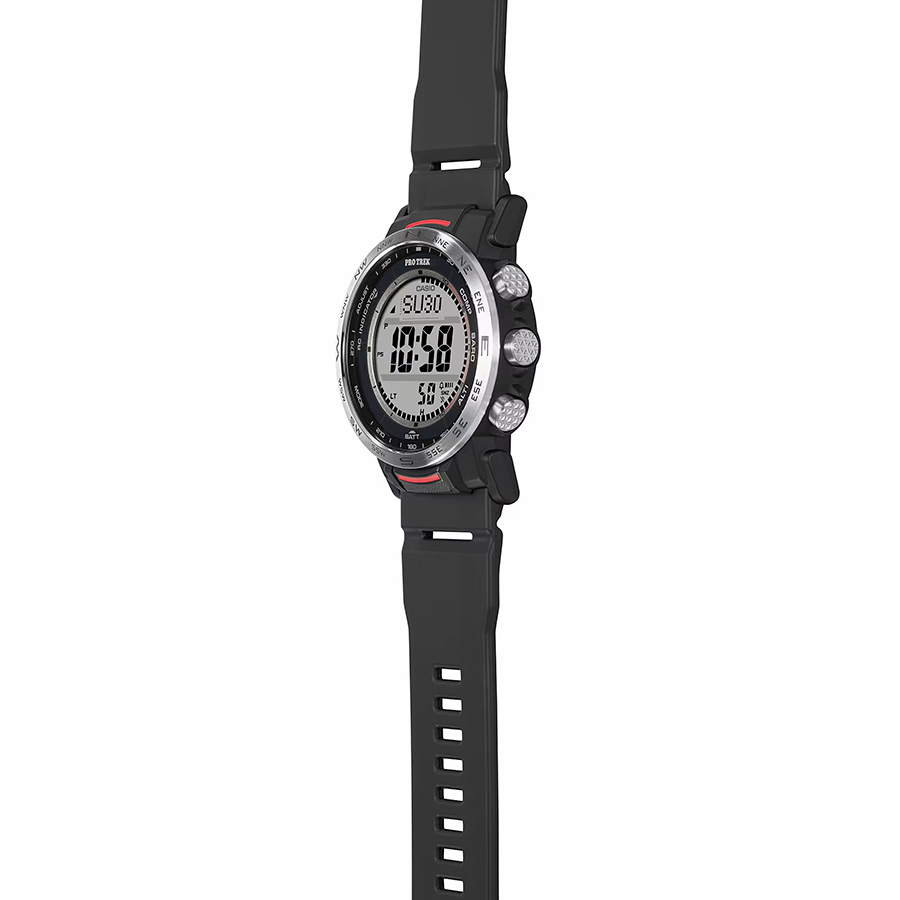 プロトレック CLIMBER LINE クライマーライン デジタルモデル PRW-35-1AJF メンズ 腕時計 電波ソーラー ウレタンバンド 国内正規品 カシオ 関連画像5