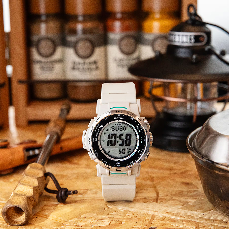 美品 腕時計 PROTREK プロトレック PRW-3500 電波ソーラー アウトドアウォッチの人気定番「プロトレック」に、カシオ