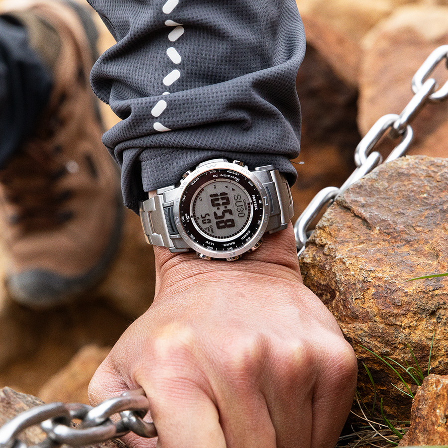 PRO TREK プロトレック クライマーライン 蓄光LCDダイヤル PRW-35TLD