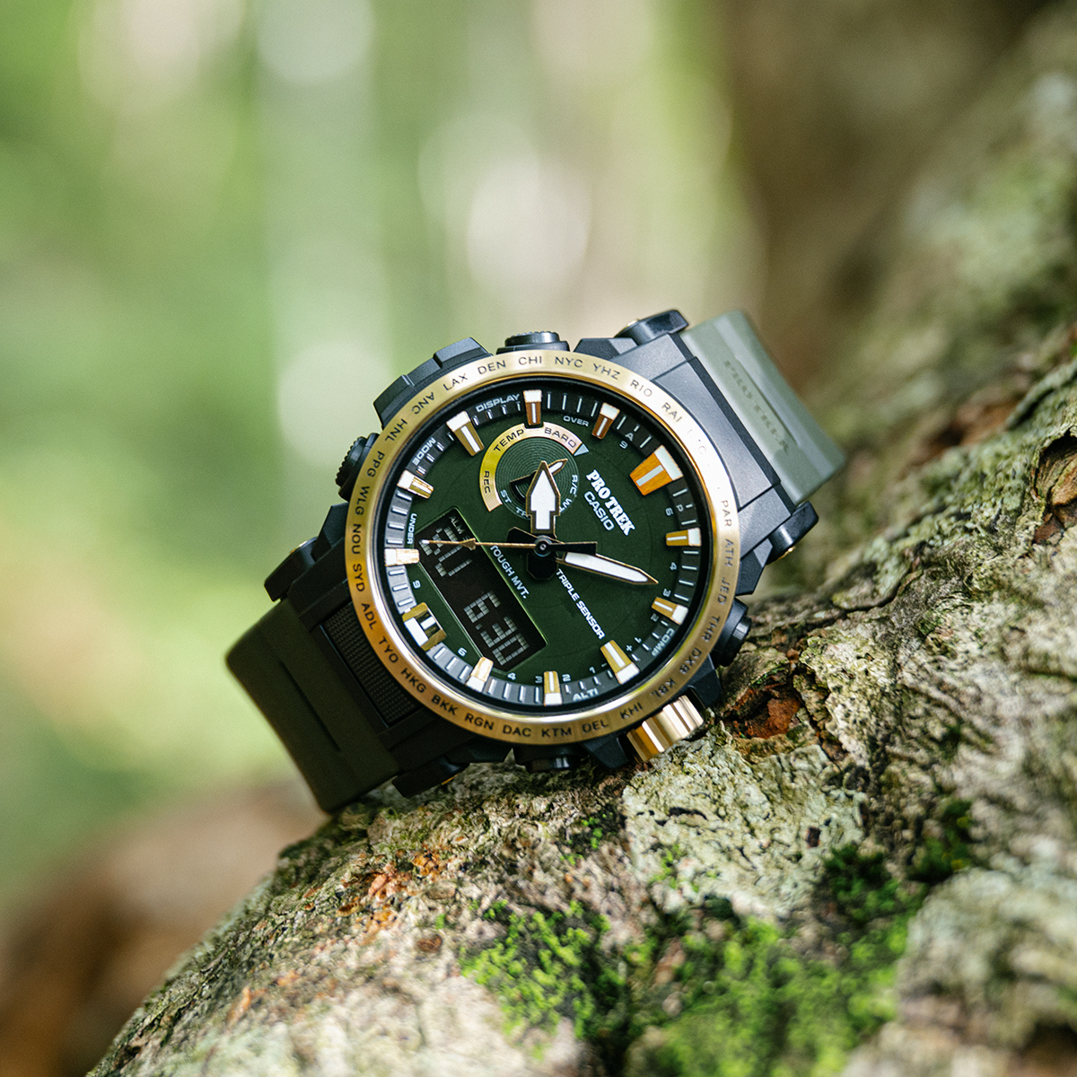 PRO TREK プロトレック 30周年記念モデル 木漏れ日 PRW-61ANS-3JR