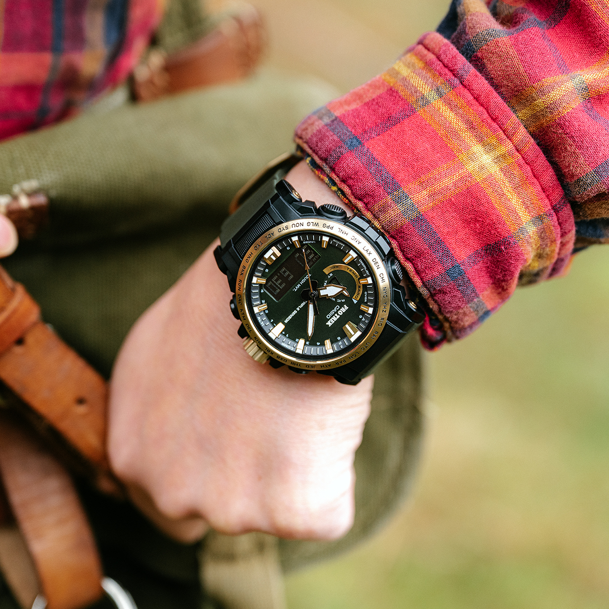 PRO TREK プロトレック 30周年記念モデル 木漏れ日 PRW-61ANS-3JR