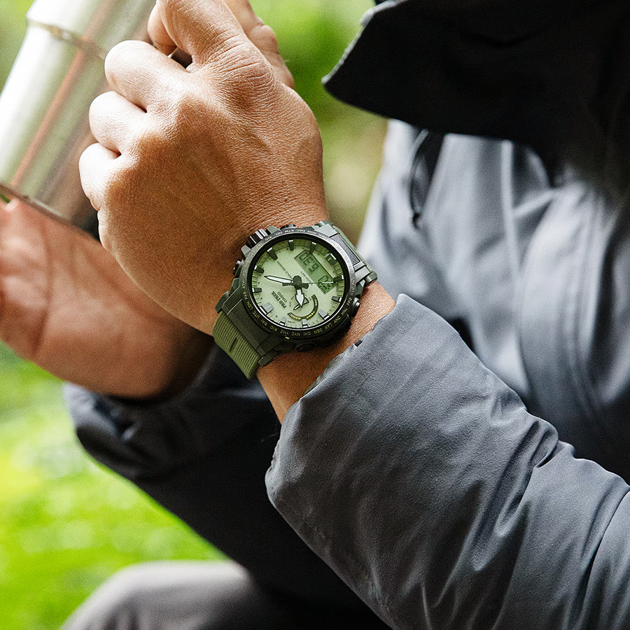 超人気モデル【全面蓄光】プロトレック　PRW61LD-3JF 高度気圧気温センサ 超人気モデル【全面蓄光】プロトレック PRW61LD-3JF 高度気圧気温