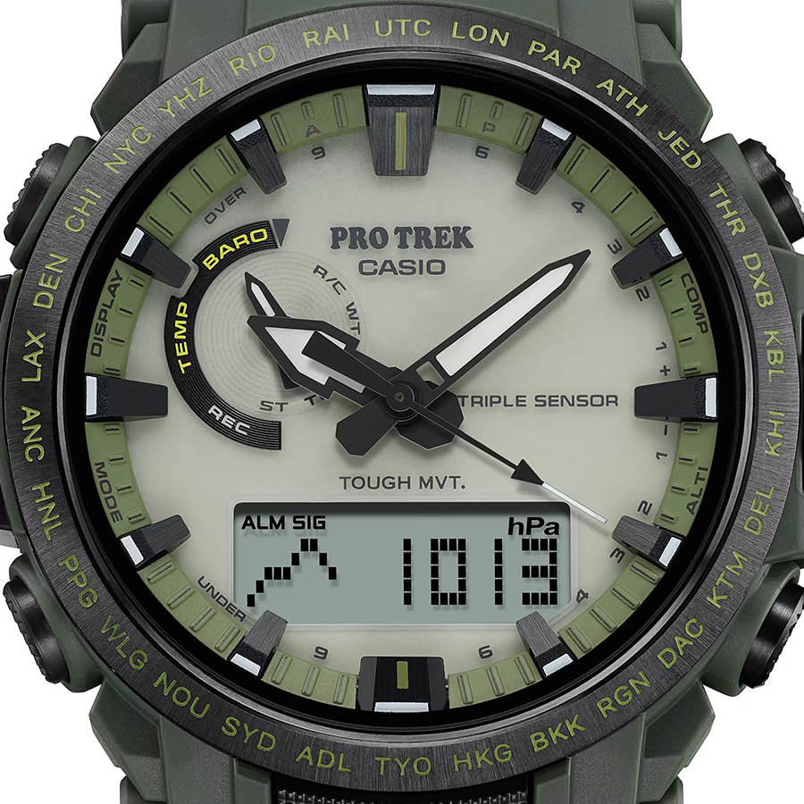 PRO TREK プロトレック クライマーライン 全面蓄光ダイヤル PRW-61LD