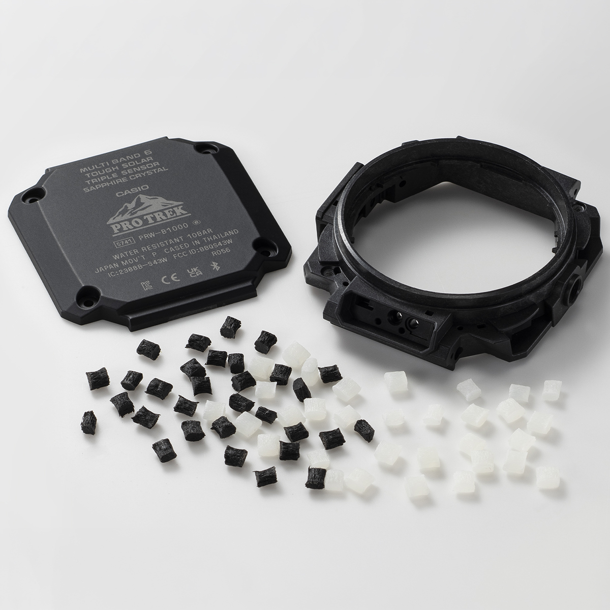 プロトレック クライマーライン ヨセミテ PRW-B1000B-2JF メンズ 腕時計 電波ソーラー Bluetooth クロスバンド ブルー 国内正規品 カシオの画像