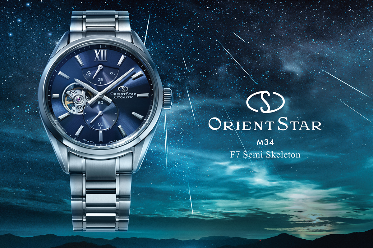 ORIENT STAR（オリエントスター） M34 F7 セミスケルトン RK-BY0010L