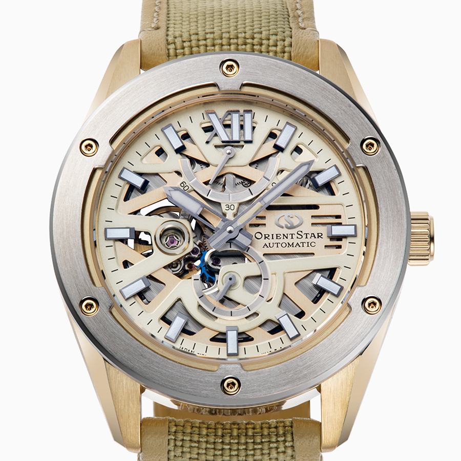 オリエントスター　Orient star アバンギャルド　自動巻き　スケルトン ORIENT STAR（オリエントスター） M34 アバンギャルド F8 スケルトン